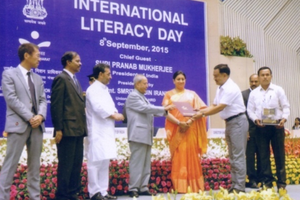 SAAKSHAR BHARAT AWARD, 2015 FOR GRAM PANCHAYAT LOK SHIKSA SAMITI
